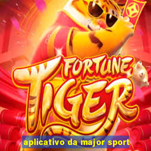 aplicativo da major sport